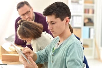 Usage des tablettes au college